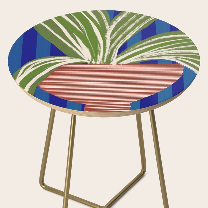 Contemporary Flower Design Side Table Gallery Image 2