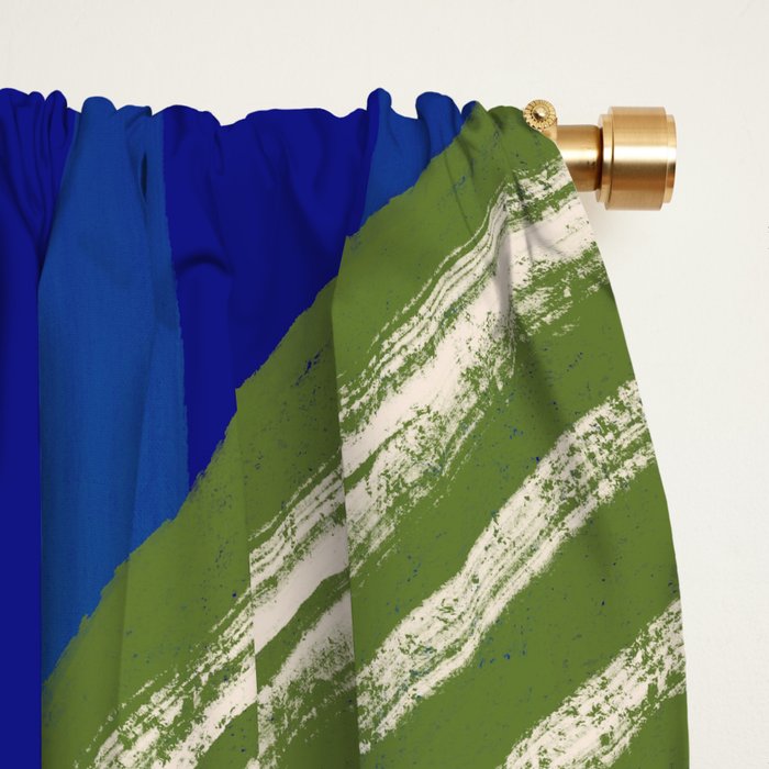 Contemporary Flower Design Window Curtain Gallery Image 2