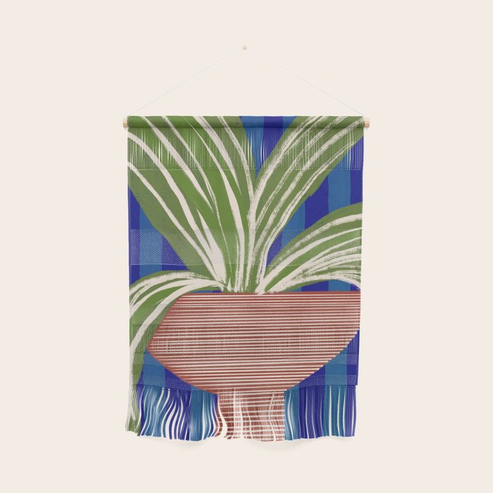Contemporary Flower Design Wall Hanging Gallery Image 1
