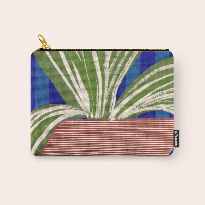Contemporary Flower Design Carry All Pouch Gallery Image 1