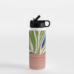 Contemporary Flower Design Water Bottle Gallery Image 1