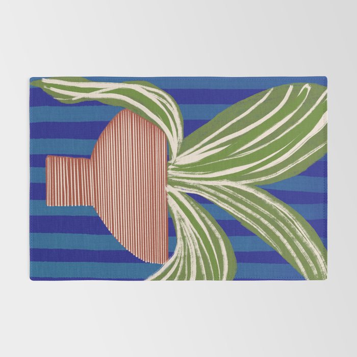 Contemporary Flower Design Rug Gallery Image 2