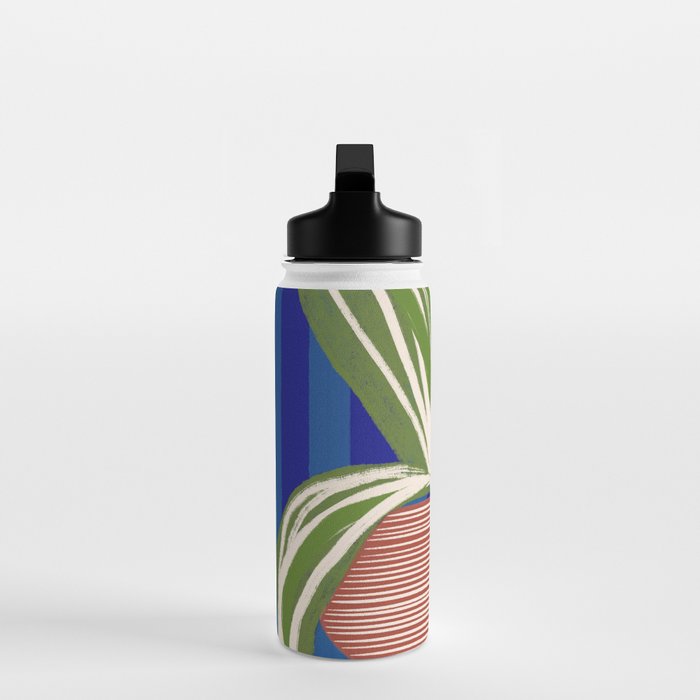 Contemporary Flower Design Water Bottle Gallery Image 3