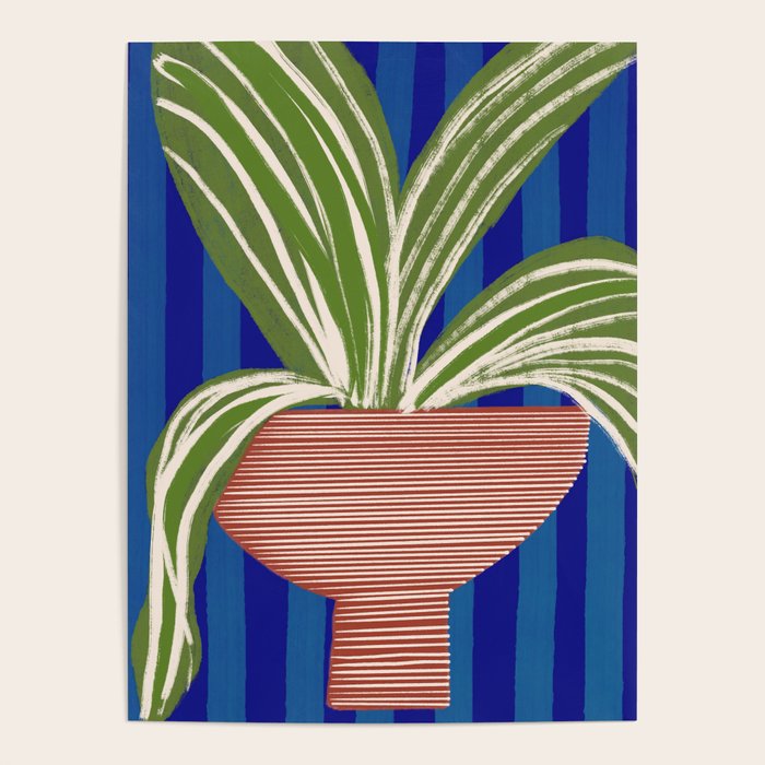 Contemporary Flower Design Poster Gallery Image 1