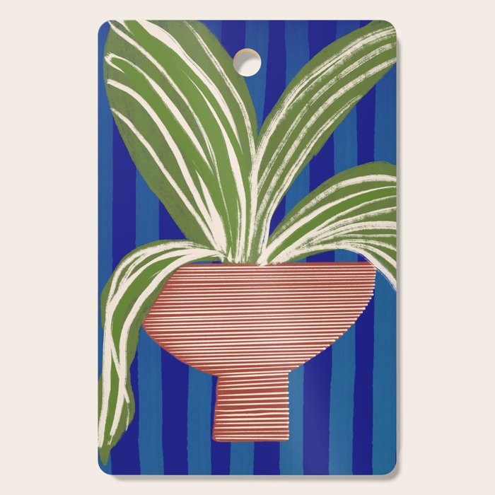 Contemporary Flower Design Cutting Board Gallery Image 1