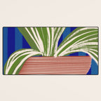Contemporary Flower Design Desk Mat Gallery Image 3