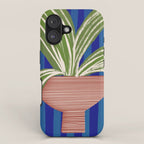 Contemporary Flower Design iPhone Case Gallery Image 1