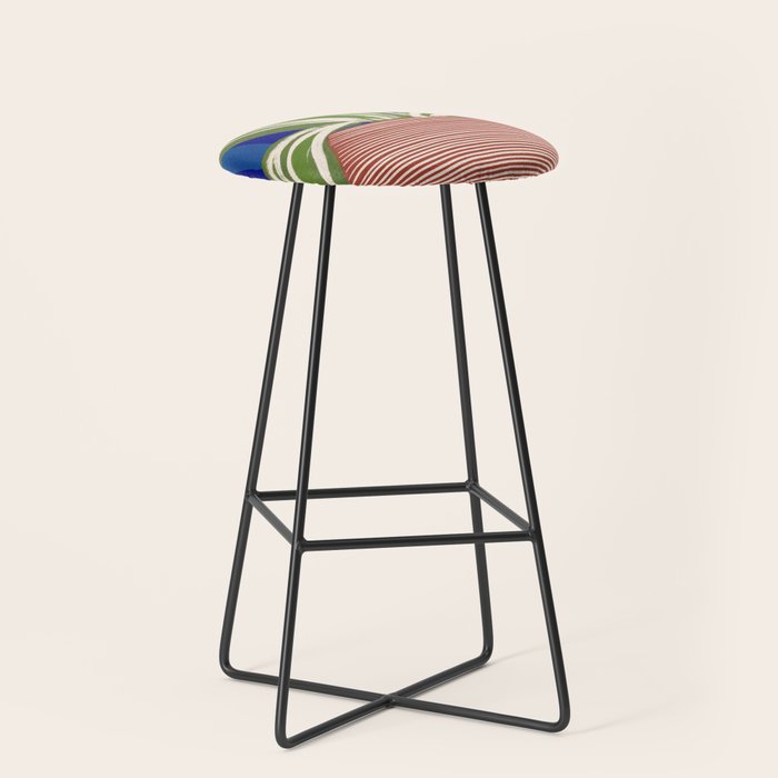 Contemporary Flower Design Stool Gallery Image 1