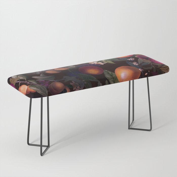 Vintage Fruit Pattern XXIV Bench Gallery Image 1