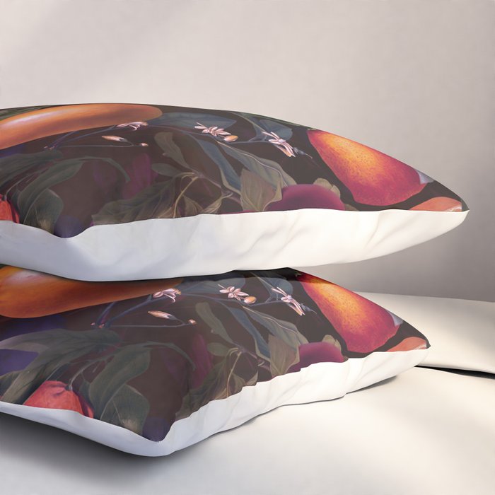 Vintage Fruit Pattern XXIV Pillow Sham Gallery Image 3