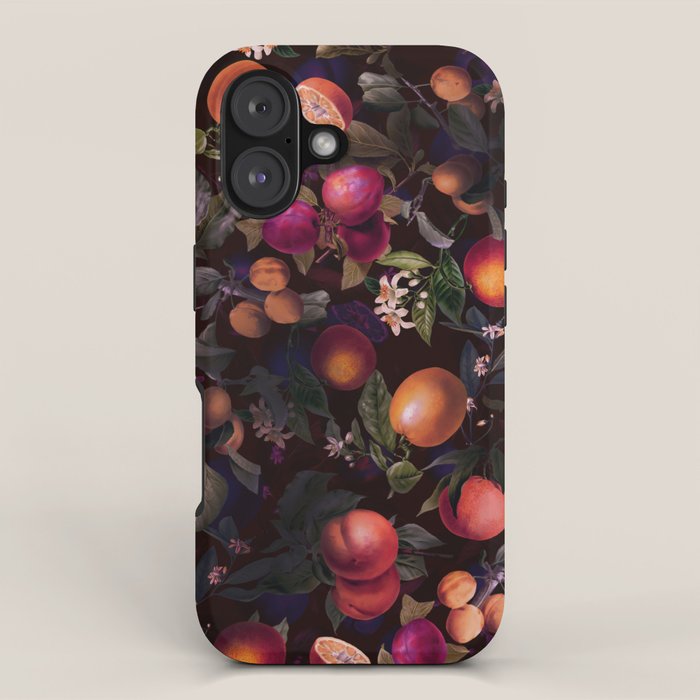 Vintage Fruit Pattern XXIV iPhone Case Gallery Image 1