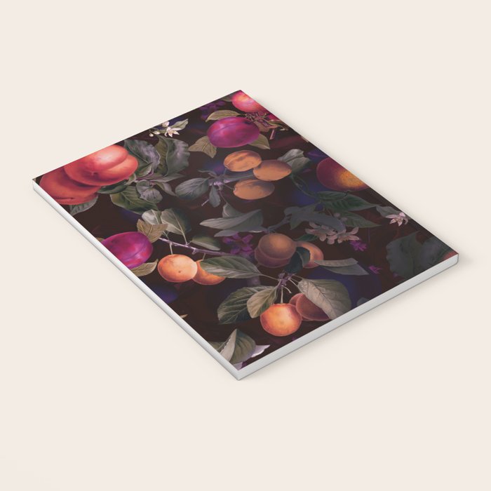 Vintage Fruit Pattern XXIV Notebook Gallery Image 3