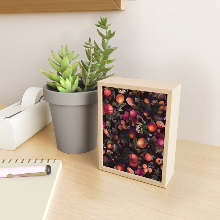 Vintage Fruit Pattern XXIV Mini Art Print Gallery Image 2