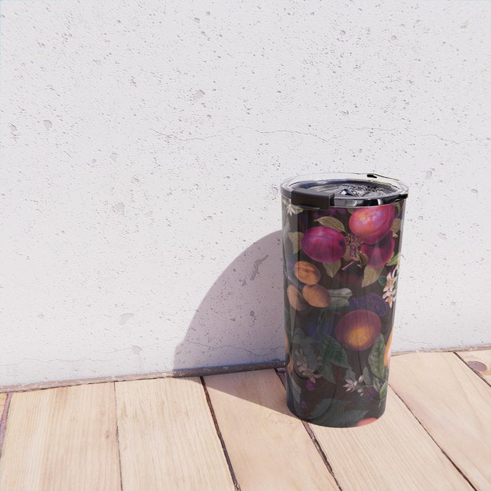 Vintage Fruit Pattern XXIV Travel Mug Gallery Image 4