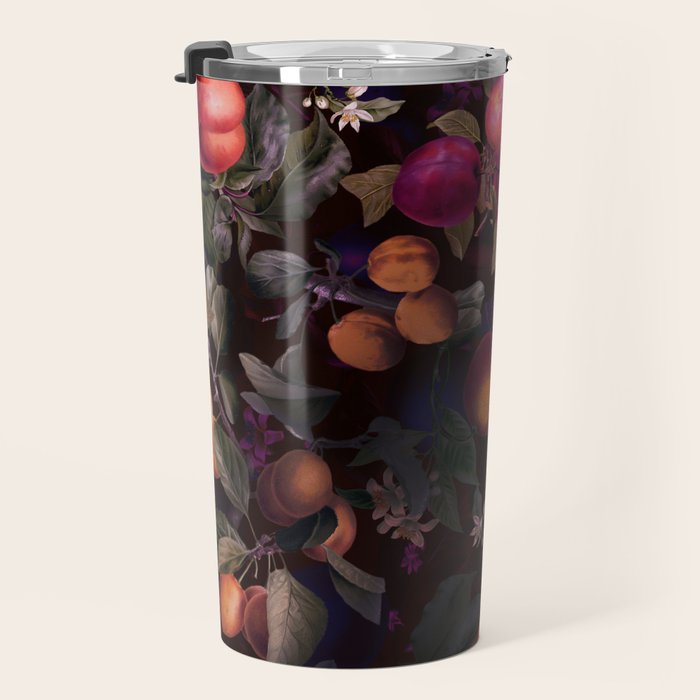 Vintage Fruit Pattern XXIV Travel Mug Gallery Image 3