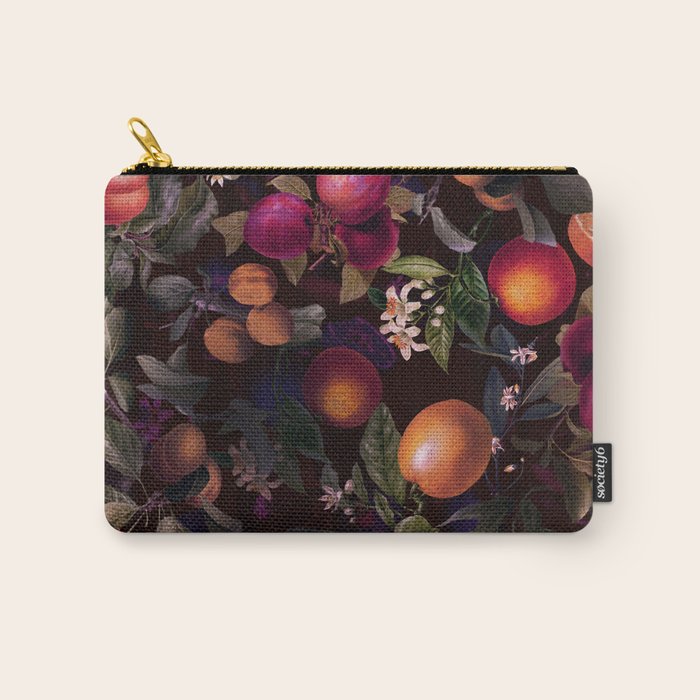 Vintage Fruit Pattern XXIV Carry All Pouch Gallery Image 1