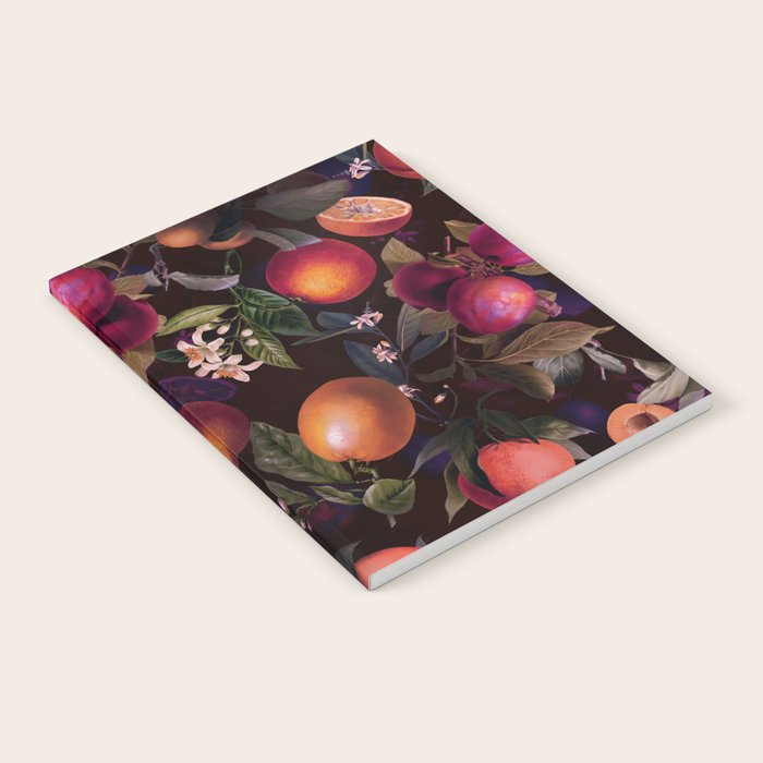 Vintage Fruit Pattern XXIV Notebook Gallery Image 2