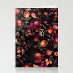 Vintage Fruit Pattern XXIV Stationery Card Gallery Image 2