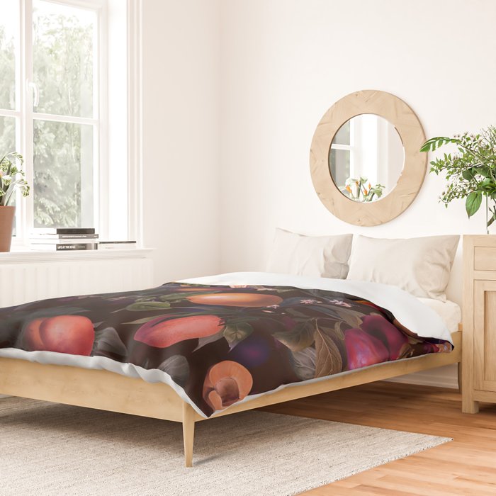 Vintage Fruit Pattern XXIV Duvet Cover Gallery Image 2