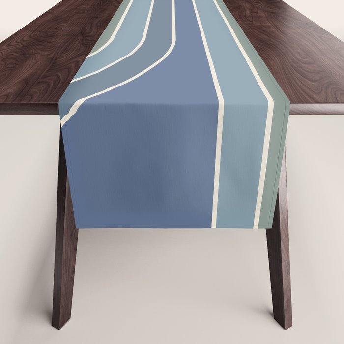 Gradient Curvature IV Table Runner Gallery Image 1