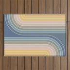 Gradient Curvature IV Outdoor Rug Gallery Image 1