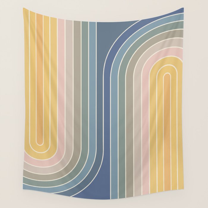 Gradient Curvature IV Wall Tapestry Gallery Image 4