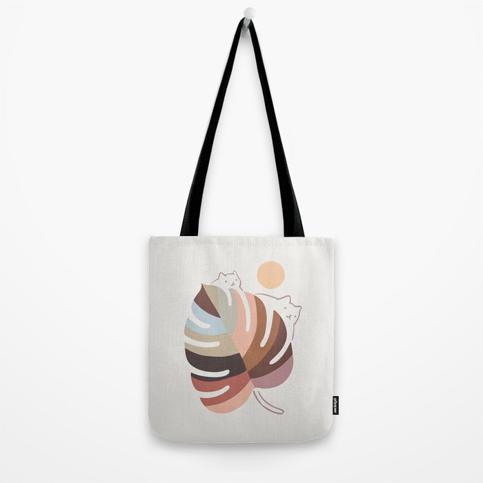 Cat Landscape 76 Tote Bag Gallery Image 2