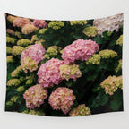 Hydrangeas Wall Tapestry Gallery Image 4