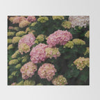 Hydrangeas Throw Blanket Gallery Image 2