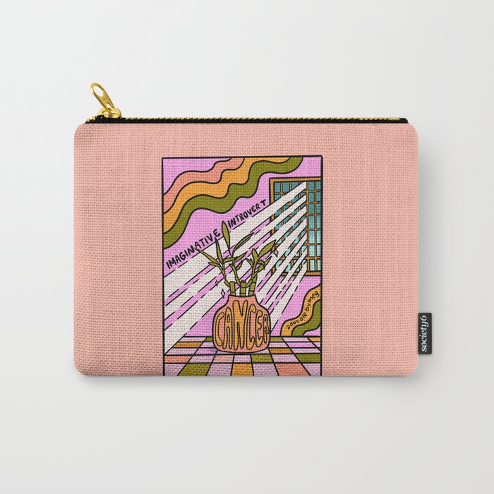 Cancer Plant Carry All Pouch Gallery Image 1