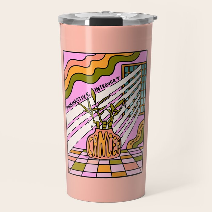 Cancer Plant Travel Mug Gallery Image 1