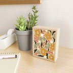 mini mia retro flower  Mini Art Print Gallery Image 2