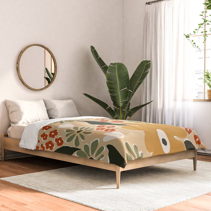mini mia retro flower  Comforter Gallery Image 2