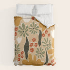 mini mia retro flower  Comforter Gallery Image 6
