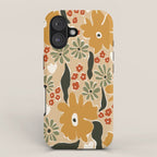 mini mia retro flower  iPhone Case Gallery Image 1