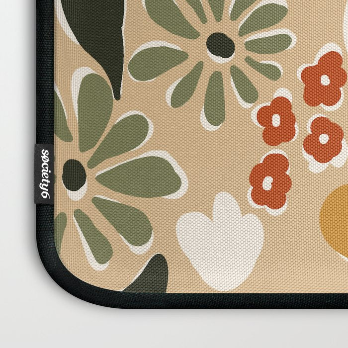 mini mia retro flower  Laptop Sleeve Gallery Image 3