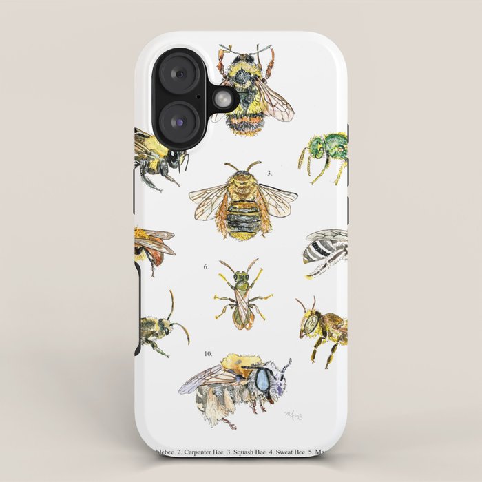Bee Pollinators iPhone Case Gallery Image 1