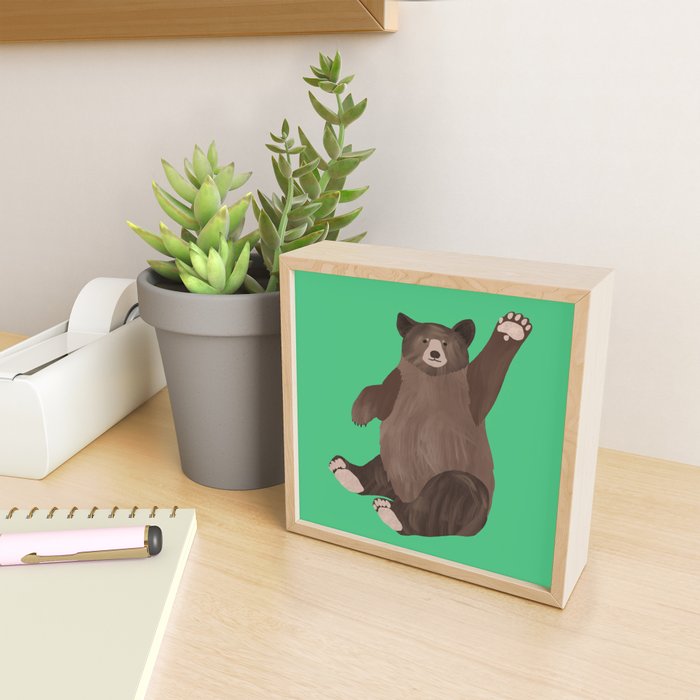 Hello Bear Mini Art Print Gallery Image 2
