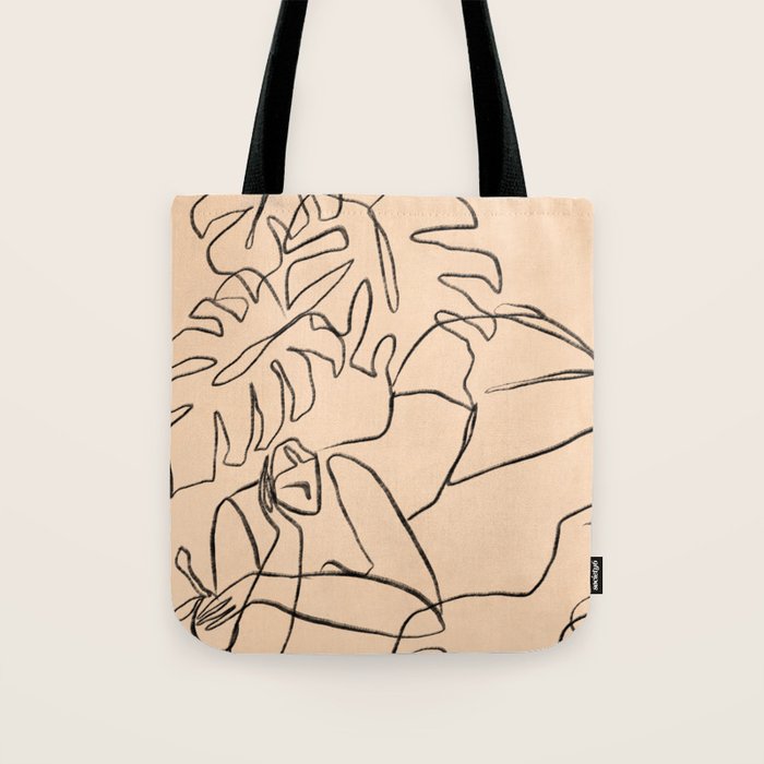 Summer Lines Tote Bag