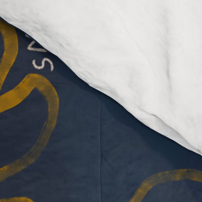 "Let Light Be A Sweet Rebellion In The Shadows." Comforter Gallery Image 4