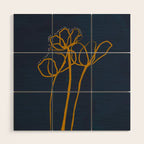 "Let Light Be A Sweet Rebellion In The Shadows." Wood Wall Art Gallery Image 1