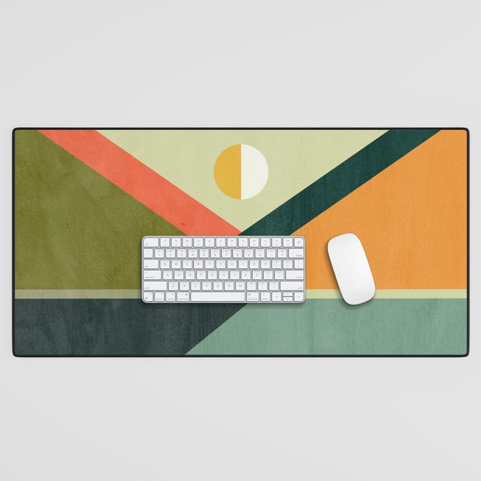 Hidden shore Desk Mat Gallery Image 1