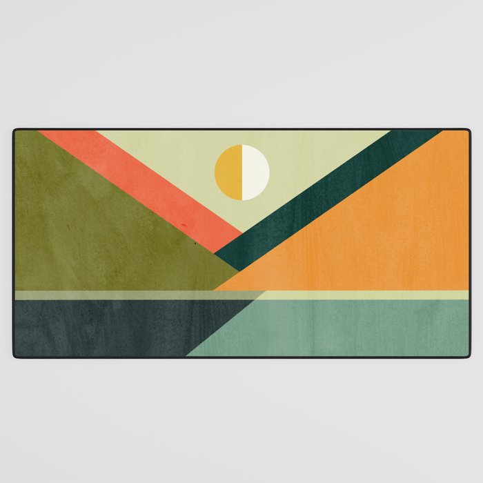 Hidden shore Desk Mat Gallery Image 3