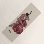 Double Bass Player Yoga Mat Gallery Image 1