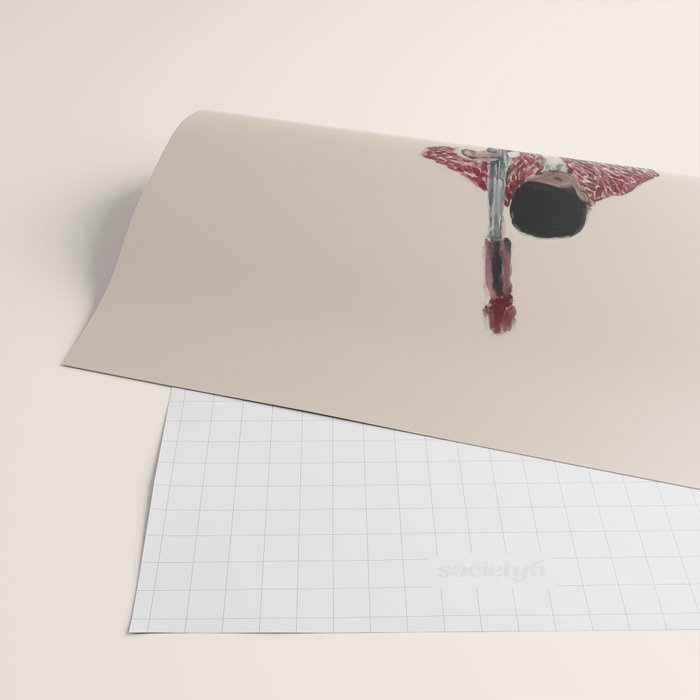 Double Bass Player Wrapping Paper Gallery Image 2