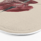 Double Bass Player Bath Mat Gallery Image 3