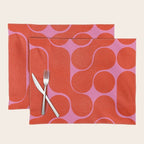 Abstract mid-century shapes no 6 Placemat Gallery Image 1