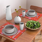 Abstract mid-century shapes no 6 Placemat Gallery Image 2