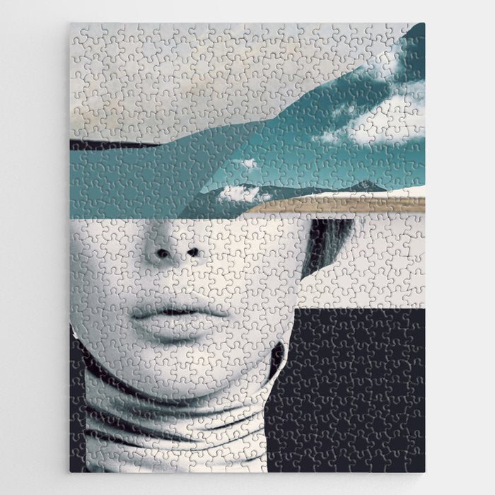 woman portrait /collage 3 Jigsaw Puzzle Gallery Image 1