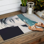 woman portrait /collage 3 Outdoor Rug Gallery Image 2